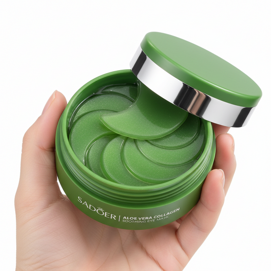 Lumière Skin™ Aloe & Collagen Eye Renewal Patches | Dark Circle & Puffiness Treatment
