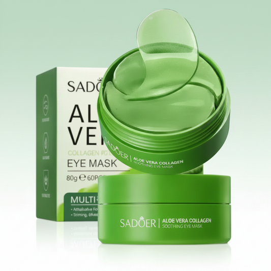 Lumière Skin™ Aloe & Collagen Eye Renewal Patches | Dark Circle & Puffiness Treatment